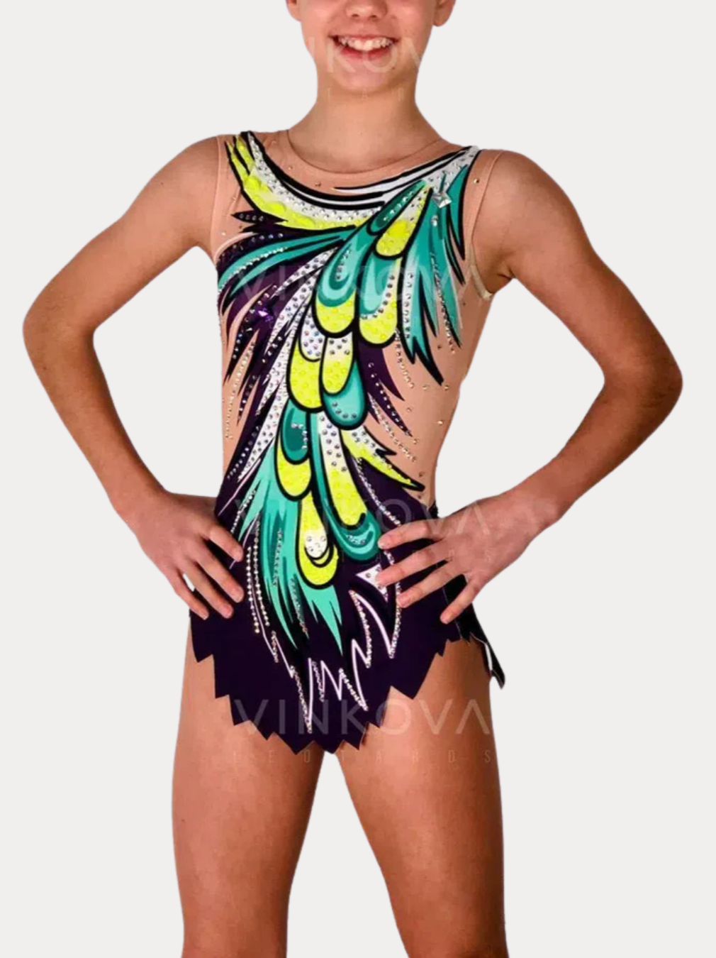 Merlín – Trikot Rhythmische Sportgymnastik