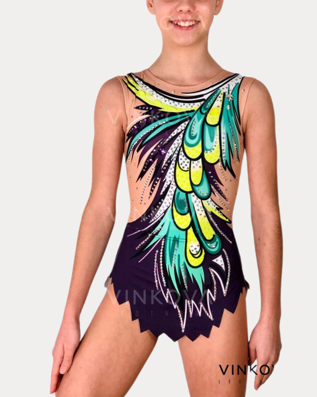 Merlín – Trikot Rhythmische Sportgymnastik