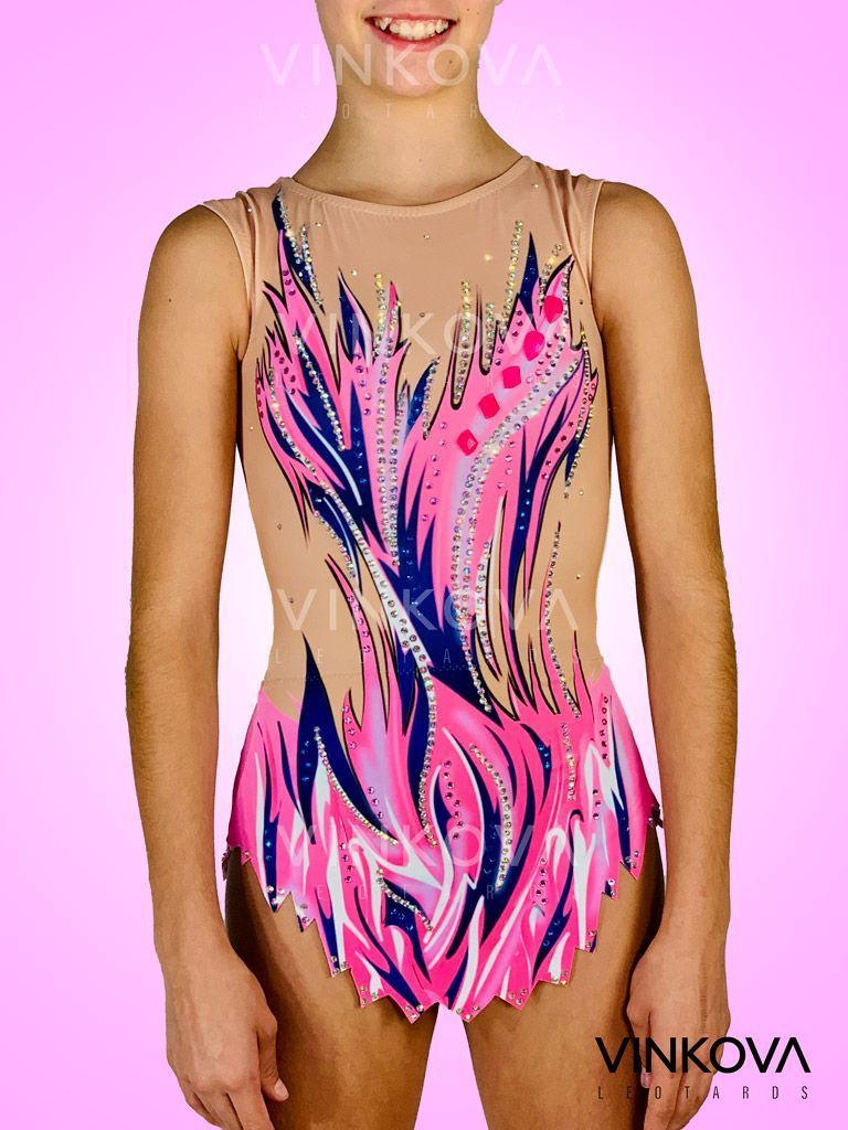 Rosazul – Trikot Rhythmische Gymnastik