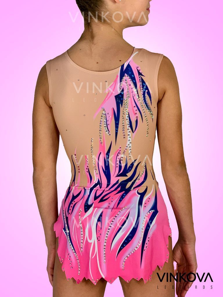 Rosazul – Trikot Rhythmische Gymnastik