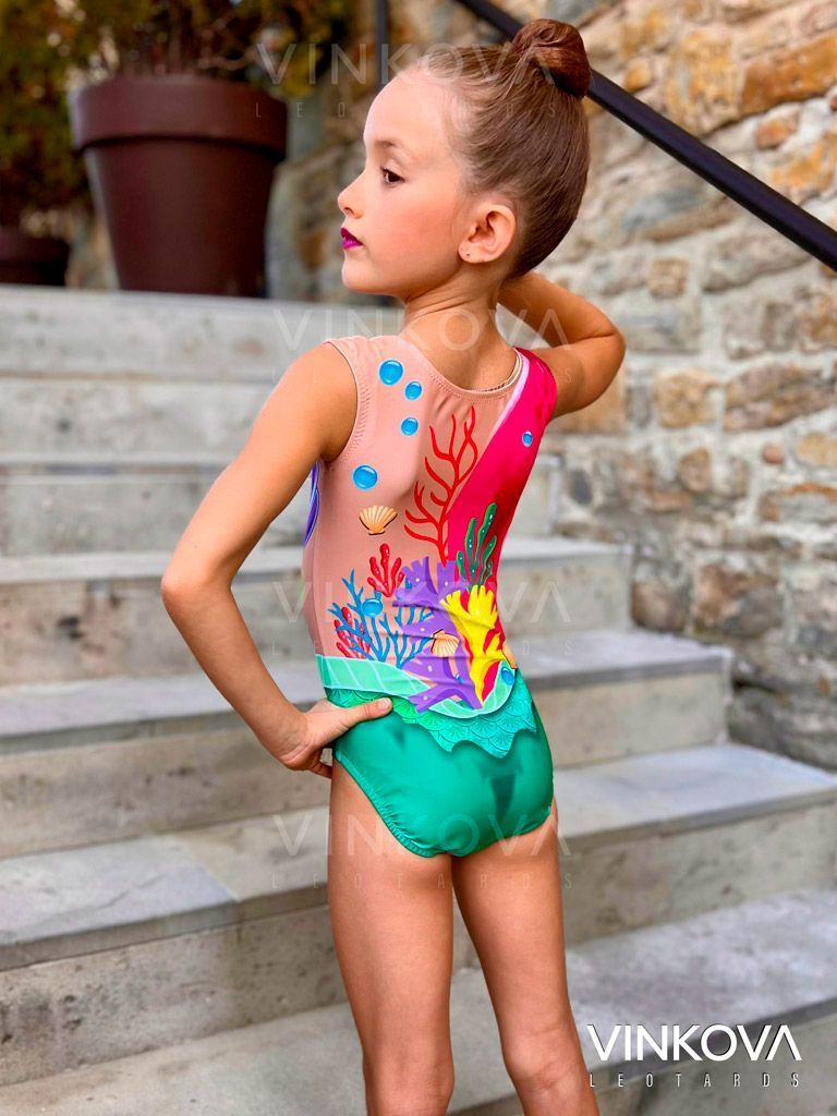 Ariel – Trikot Rhythmische Sportgymnastik Mädchen