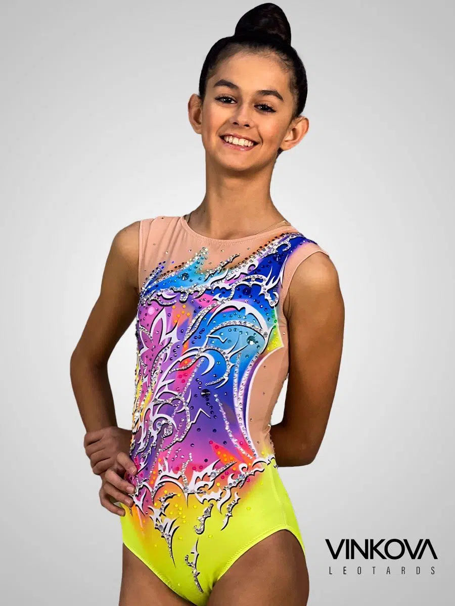 Chloe – Trikot Rhythmische Sportgymnastik