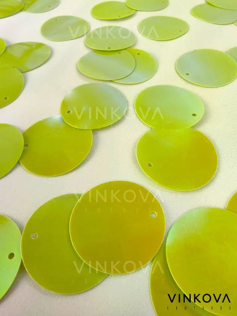 Gelbe Schuppen-Pailletten