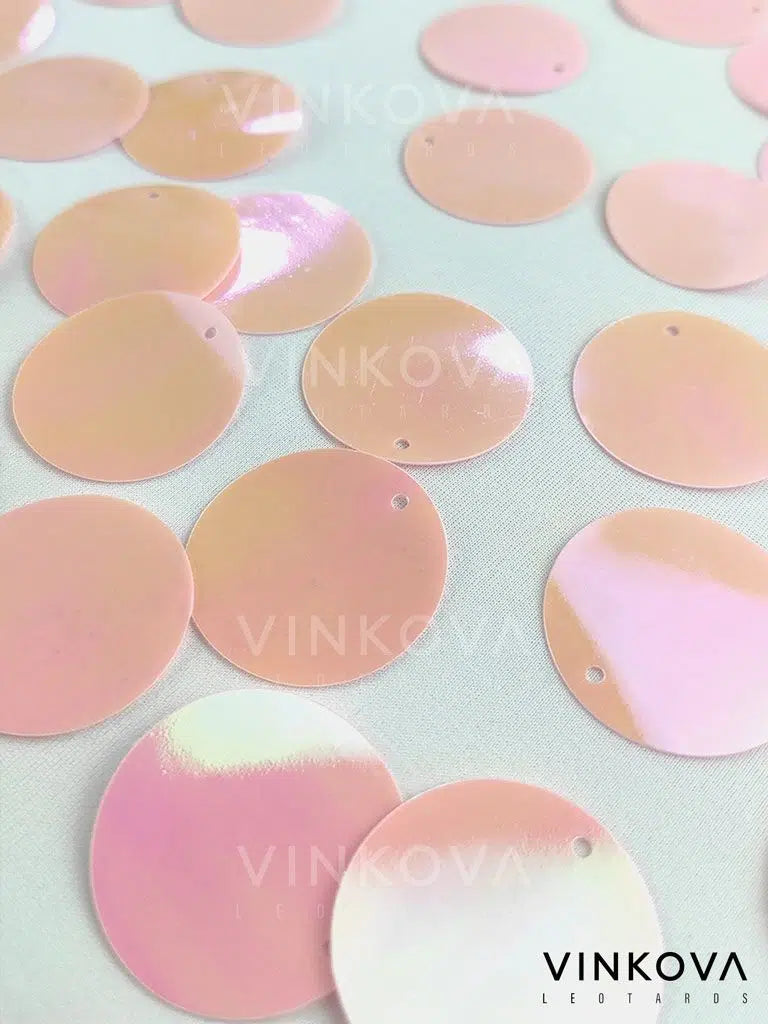 Schuppenpailletten Korallenrosa