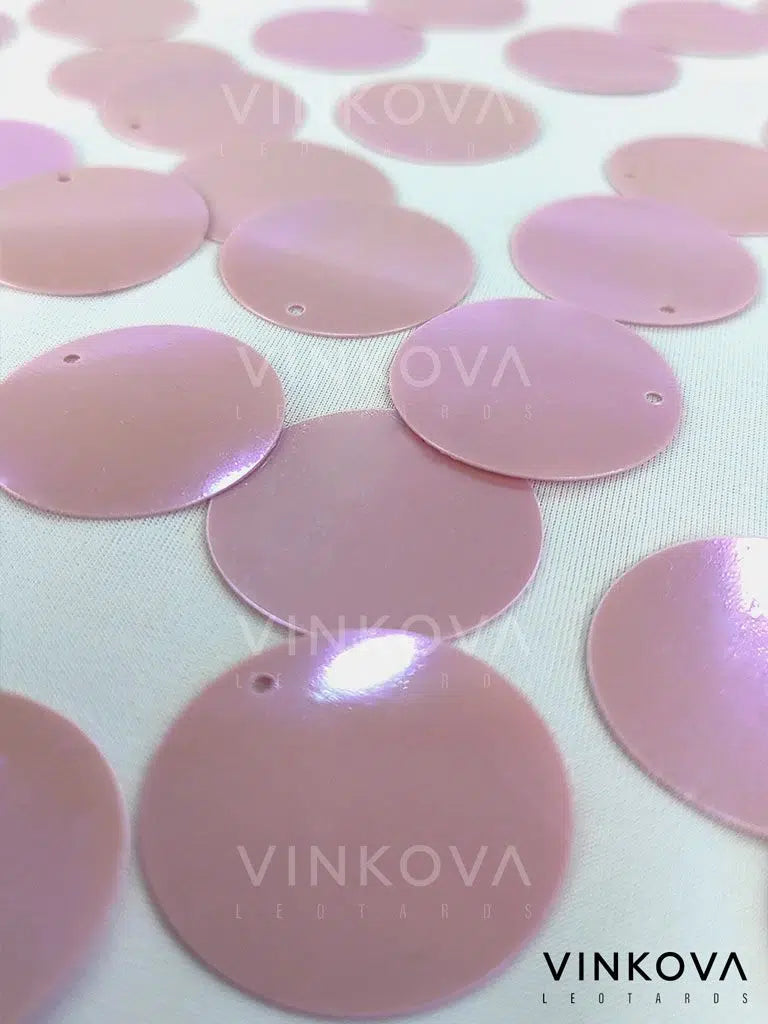 Rosé Schuppenpailletten