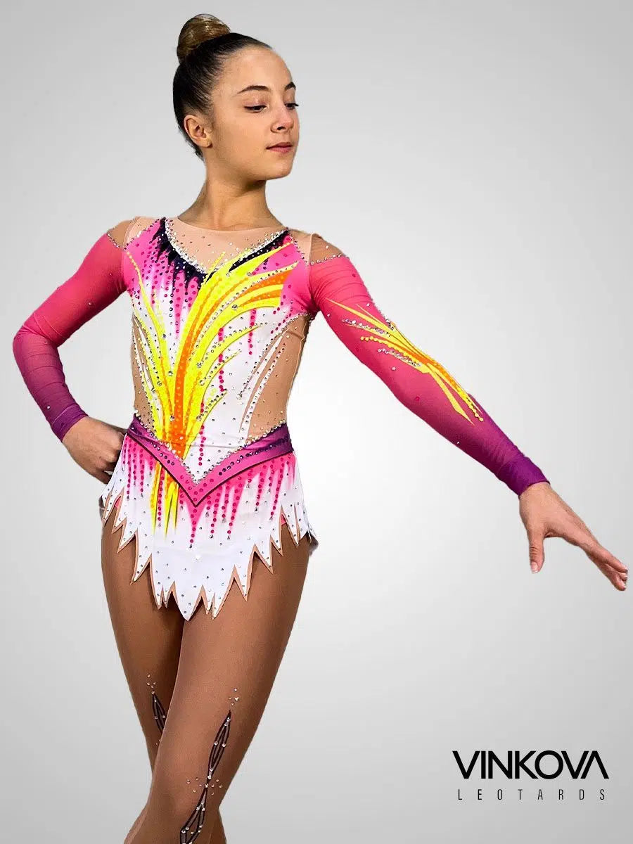 Isadora – Turnanzug Rhythmische Sportgymnastik