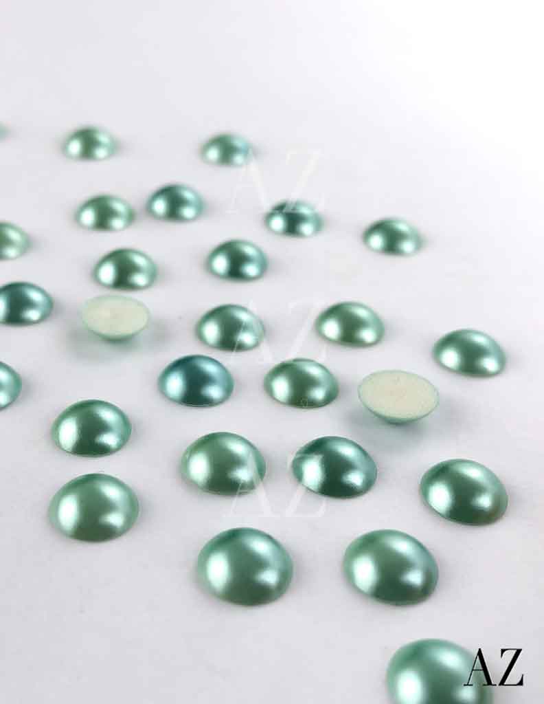 Keramikperle Hotfix Grün