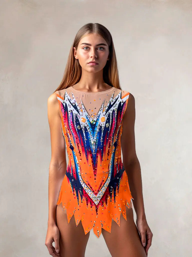 Regina – Turnanzug Rhythmische Sportgymnastik