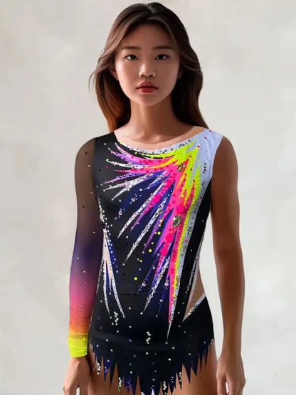 Alana – Turnanzug Rhythmische Sportgymnastik