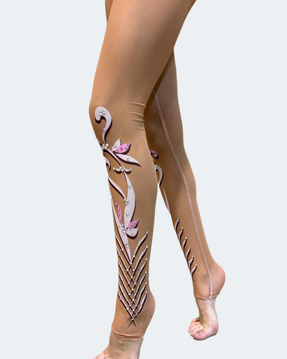 Rhythmische Sportgymnastik- und Ballettstrumpfhosen