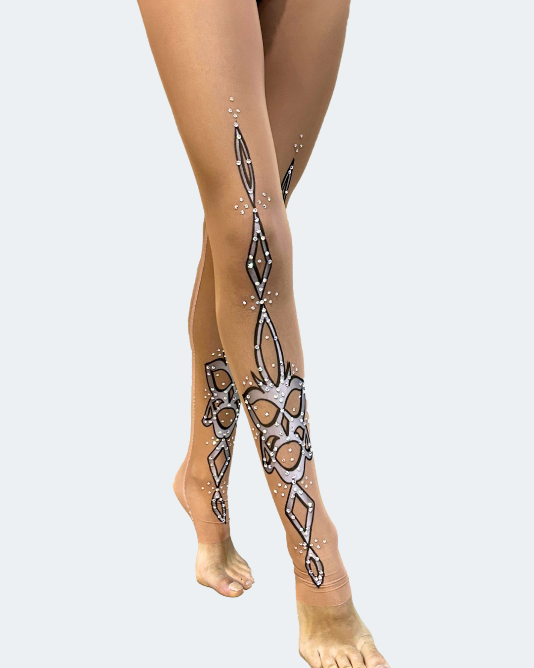 Klassische Rhythmische Sportgymnastik-Strumpfhosen