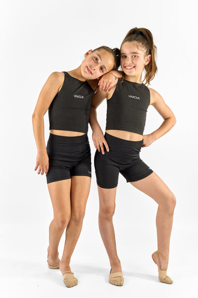 Spezielle schwarze Culotte VINKOVA mit Band