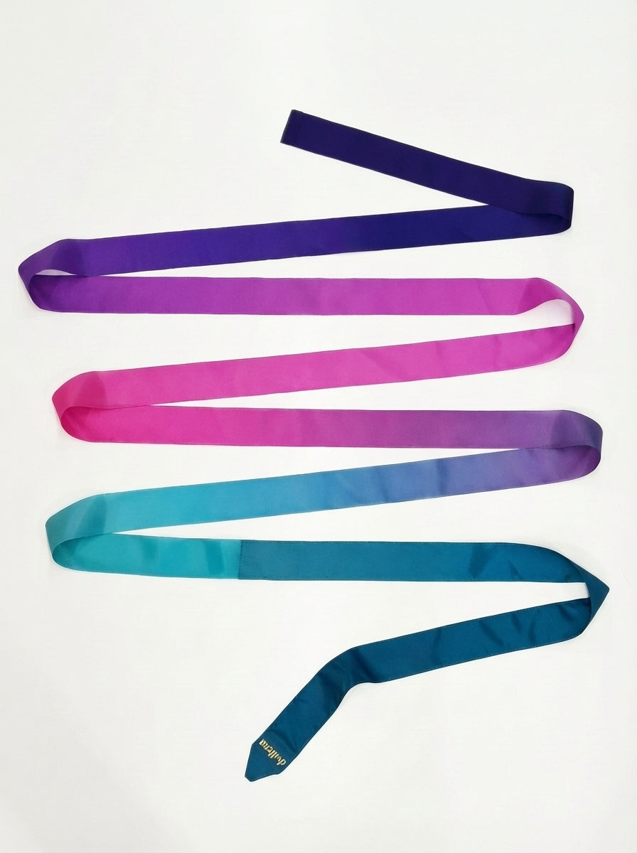 3 - Cinta Gimnasia Rítmica - GREEN VIOLET