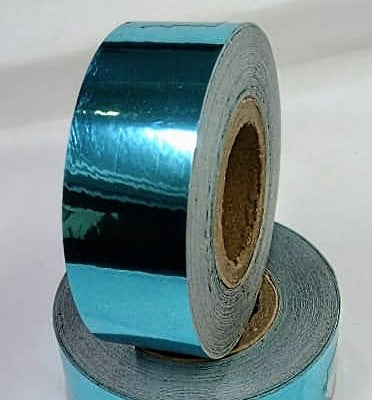 Klebeband-Rolle Spiegel-Blau-Türkis