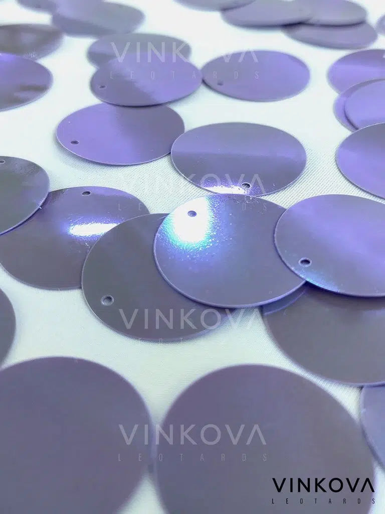 Lila Schuppen-Pailletten