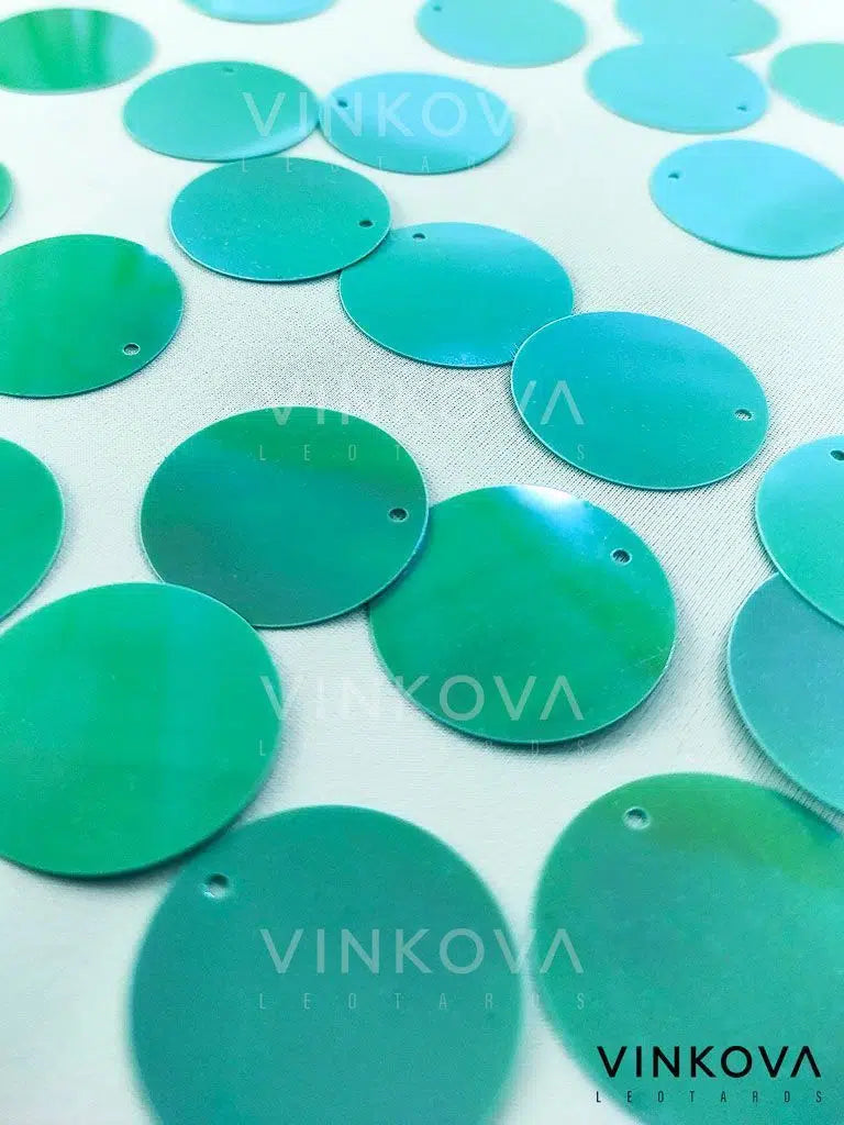 Schuppenpailletten Grün