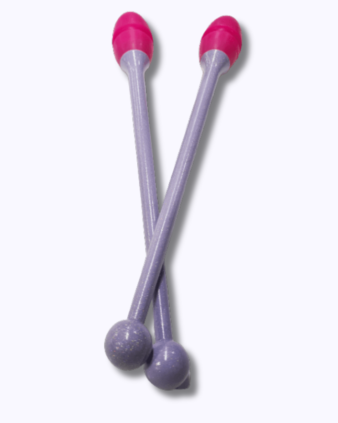 Keulen 36 cm - Lila mit Glitzer und Neonrosa