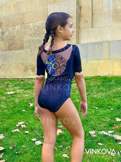 Mittwoch – Rhythmischer Sportgymnastik-Turnanzug Mädchen