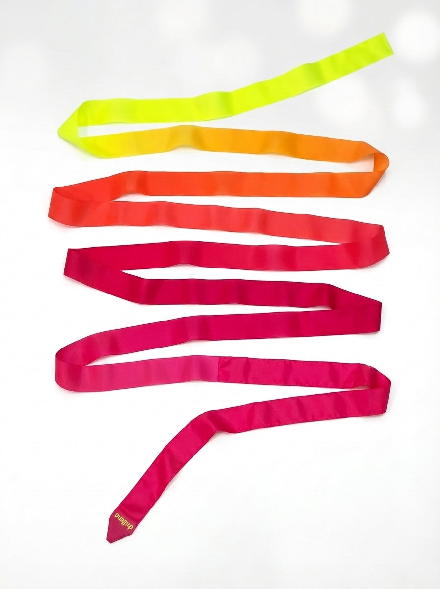 6 - Cinta Gimnasia Rítmica - YELLOW PINKY