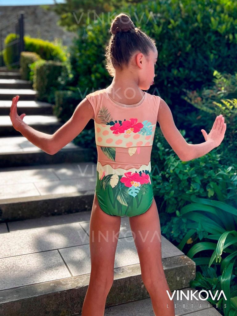 Vaiana – Mädchen Rhythmische Sportgymnastik Trikot