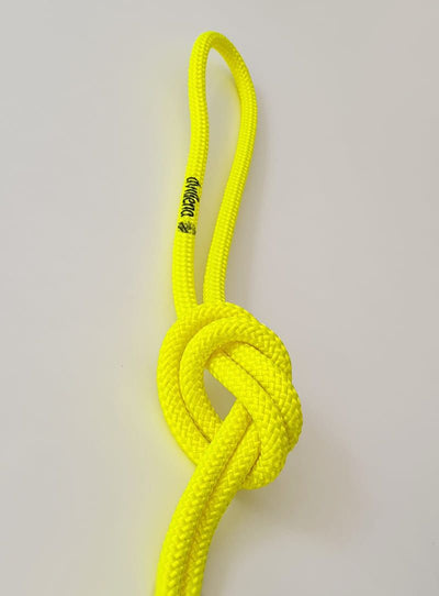 FIG-geprüftes RSG-Seil in Neon-Gelb aus hochwertigem Nylon.
