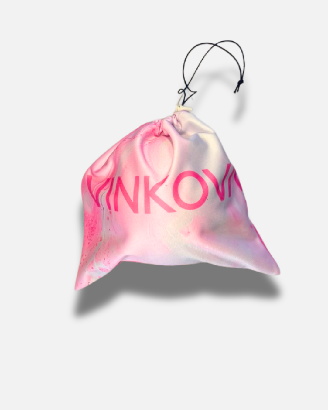 Vinkova Ballhülle Blossom mit Kordelzug, Muster in rosa und weiß.