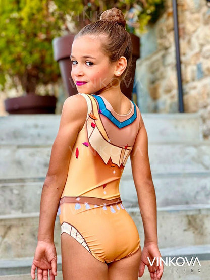 Pocahontas – Rhythmische Sportgymnastik Turnanzug Mädchen