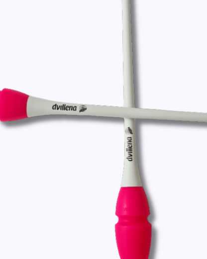 Keulen 45 cm - Weiß und Neonrosa