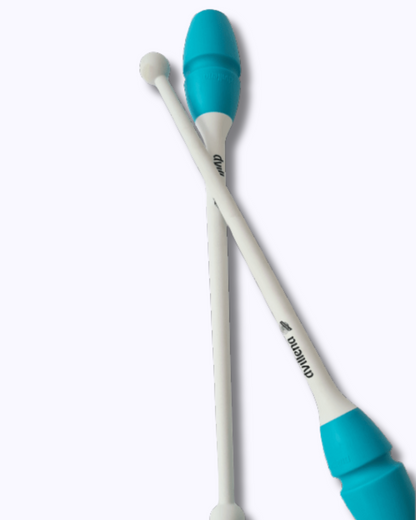 Keulen 41 cm - Türkis und Weiß