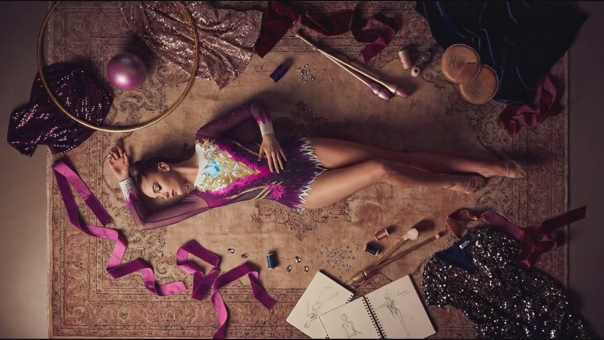 Video laden: nueva coleccion maillots Gimnasia Rítmica vinkova colorfull