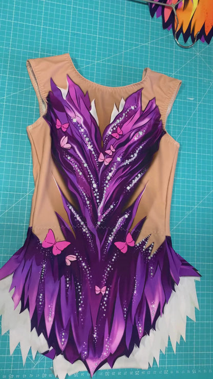 Eleanor – Wettkampfanzug für Rhythmische Sportgymnastik