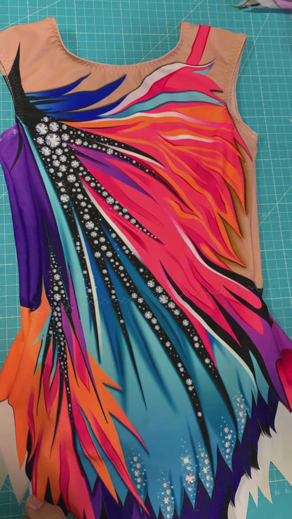 Dakar – Turnanzug Rhythmische Sportgymnastik